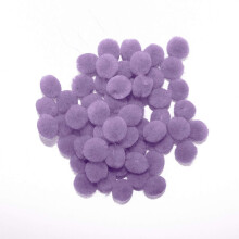0.75 inch Lavendel Mini Craft Pom Poms 100 Stuks