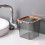 YLOMAY trash can household waste bin 13-gallon 6