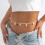 Boho seashell waist beads chain for women, multi-layer metal 7