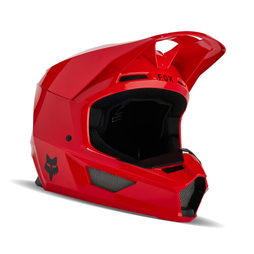 Casco Motocross Fox Racing Unisex V1 Core, Rosso, X-Large