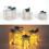 Christmas Lighted Gift Boxes Set White 3PCS 3