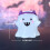 Halloween mini resin pumpkin ghost figurines 6 pcs 1