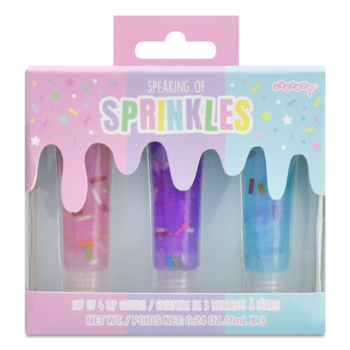 iscream 3-teiliges Set mit Vanille-Duft Roller Ball Lip Gloss