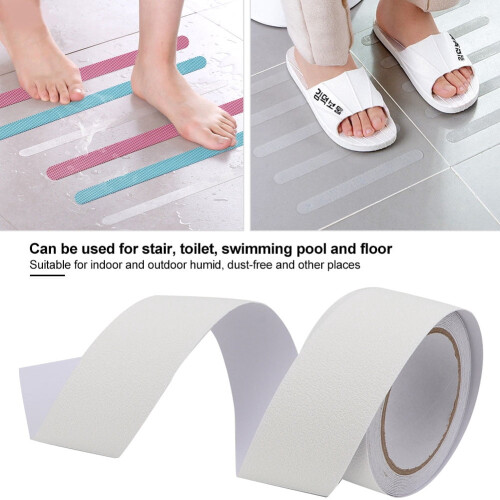 Non-Slip Transparent Tape White 5m 1