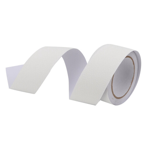Non-Slip Transparent Tape White 5m 2