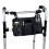 Home Textile Storage Bag for Wheelchair Armrest Black 4
