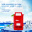 Mini USB fridge for skincare and drinks, portable 12V 6