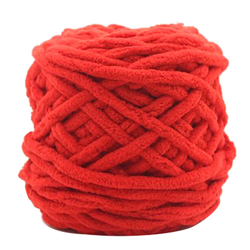 Soft thick cotton knitting yarn grey 100g 1