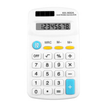 Basic Calculator 8-Digit LCD 4-Function Desktop