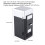Mini USB fridge with LED display, portable cooler and 2