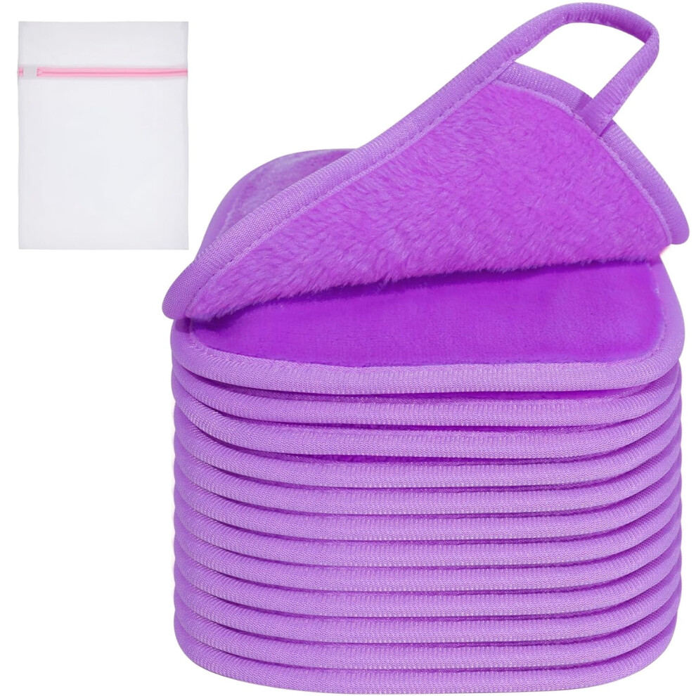 Makeup Remover Cloth Microfiber 6x6 Inch 12 Pack