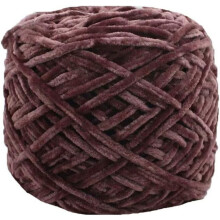 Caramel chenille yarn fluffy velvet 250g