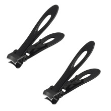 Nail Clipper Stainless Steel Thick Nail Cutter 2PCS