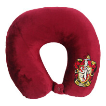 Harry Potter, "Huis Gryffindor" Applique Reis Nek Kussen, 12" x 13" x 3", Multi Kleur