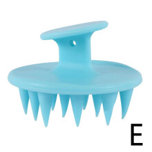 Escova de silicone para shampoo, para limpeza do couro cabeludo (1 unidade).
