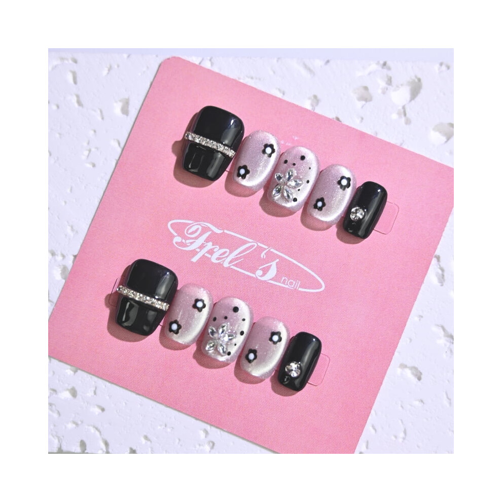 Frely's Natural Ethereal Realm Press-On Nails Set S