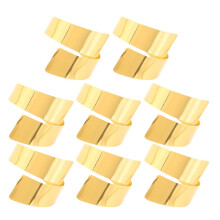 Servettringar i metallspiral, 8-pack