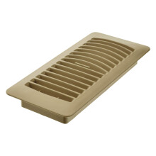 Imperial Manufacturing RG1326 4-Inch x 10-Inch Plastic Register, Taupe