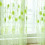 Blackout Curtains Green Sheer Voile Panel 4