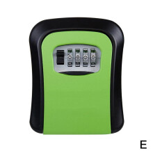 Wall Mounted Key Safe Box Weatherproof 4-Digit Combination