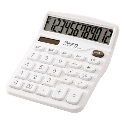 ZYXWVU Scientific Calculator 12-Digit LCD Display