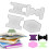 Metal Planner Tabs Cutting Dies for DIY Scrapbooking 4