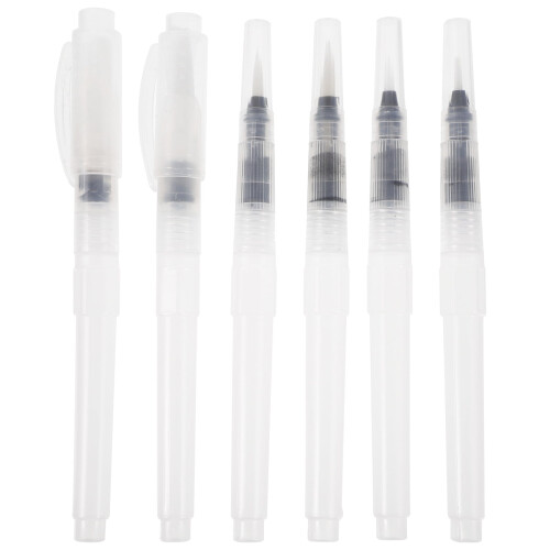 Watercolor brush pens set 6 pieces