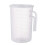 YUNXNK plastmåttkopp med lock 500 ml 1