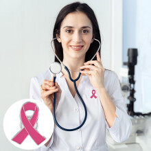 Roze lintjes voor kankerbewustzijn (grootverpakking)
