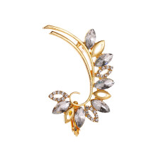Gold and Silver Full Ear Clip Hoop Earrings Set for Women