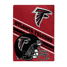 Northwest NFL Atlanta Falcons Unisex-Adult Raschel Throw Blanket, 60" x 80", Slant