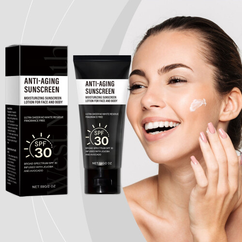 Ενυδατικό Αντηλιακό SPF30 για Μαύρες Επιδερμίδες 3 τεμάχια 1