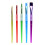 Set di pennelli per acquerello, olio e tempera (5 pezzi) 1