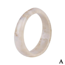 Geometrisches offenes Acryl-Armband für Damen, transparent