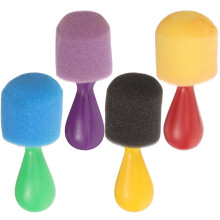 Sponge Paint Brushes for DIY Painting 4 Pieces