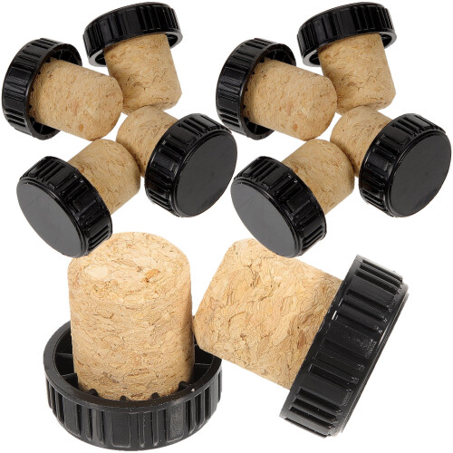 DSH houten wijnflesstoppers, 10 stuks