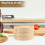 Yongwei bamboo steamer for buns and dumplings 1 set 6