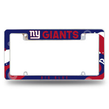 Rico Industries NFL New York Giants 12" x 6" Chroom Auto Kentekenplaat Frame
