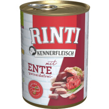 RINTI Kennerfleisch Duck - wet dog food - 400g