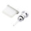 3.5mm and USB-C anti-dust plugs set silver 2 pcs 1