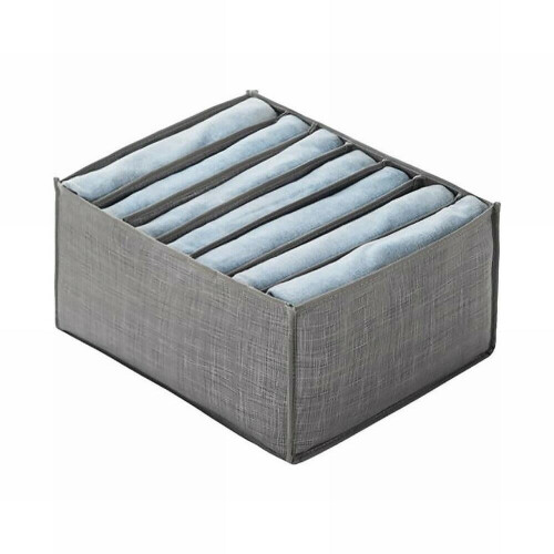 Clothes Organizer Box Foldable Jeans Compartment 2PCS