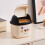 YLOMAY desktop trash can with lid 12L 5