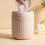 Desktop rubbish bin with lid 10L for home office dorm 5