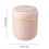 Desktop rubbish bin with lid 10L for home office dorm 2