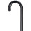 Canne noire courbée unisexe - Cadeau abordable ! Article #DHAR-9003208 1