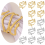 Ronds de serviette serpent, motif animal, 12 pièces 1