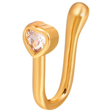 Anillo de nariz con clip en forma de U