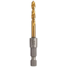 DEWALT DD5112 Impact Ready Titanium Nitride Coated Drill Bit, 3/16"