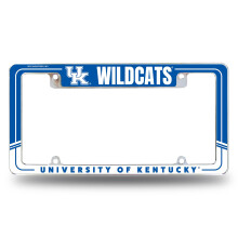 Rico Industries NCAA Kentucky Wildcats 12" x 6" Chrome Auto Nummerplaat Frame