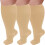 Compression Socks 15-20mmHg Knee Length Extra-Wide Calf 1